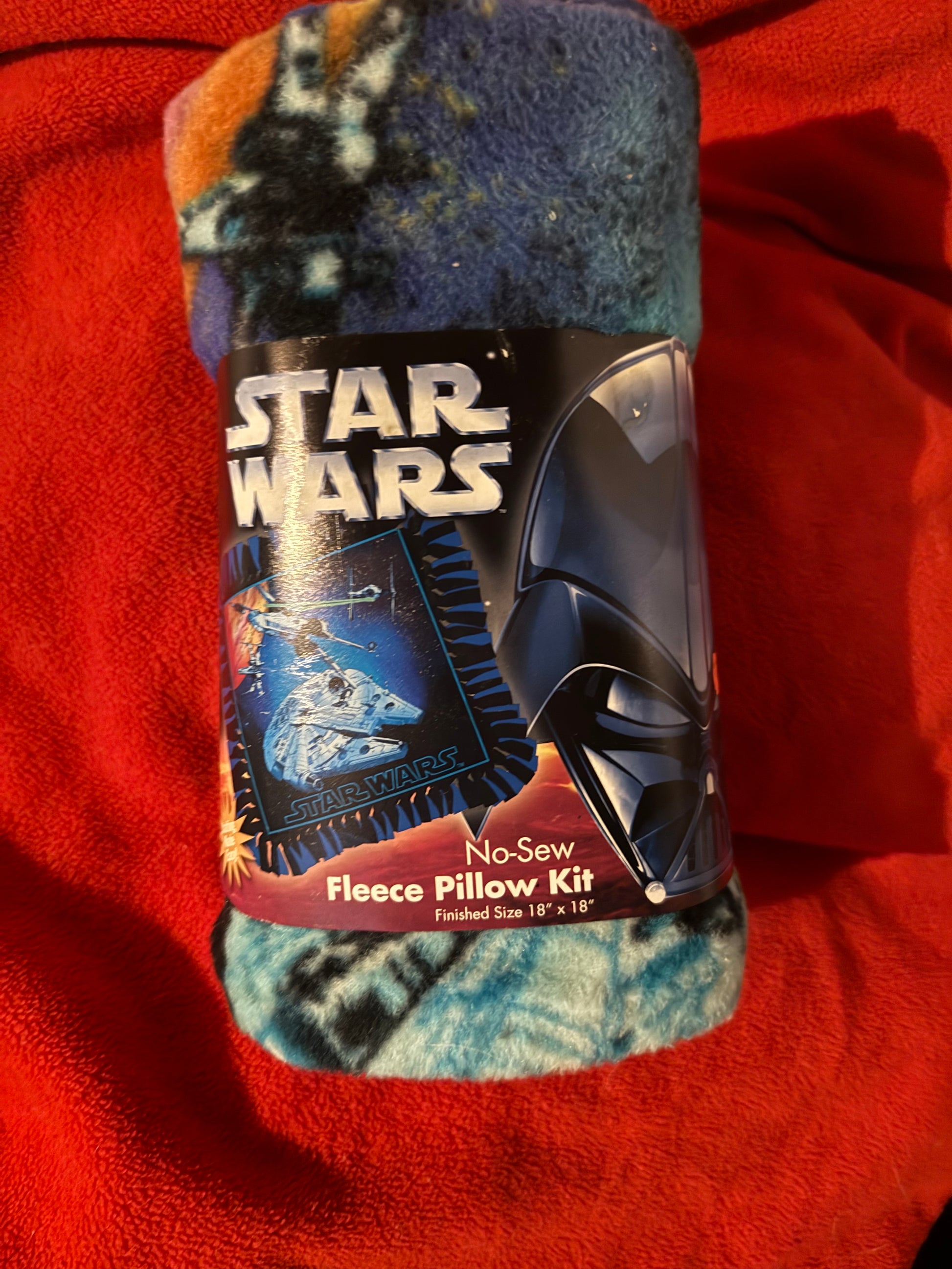 Star Wars No Sew Fleece Pillow Never Opened