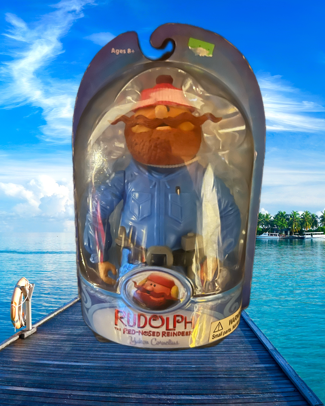 Yukon Cornelius Action figure Rudolph Island of Misfit Toys Never opened