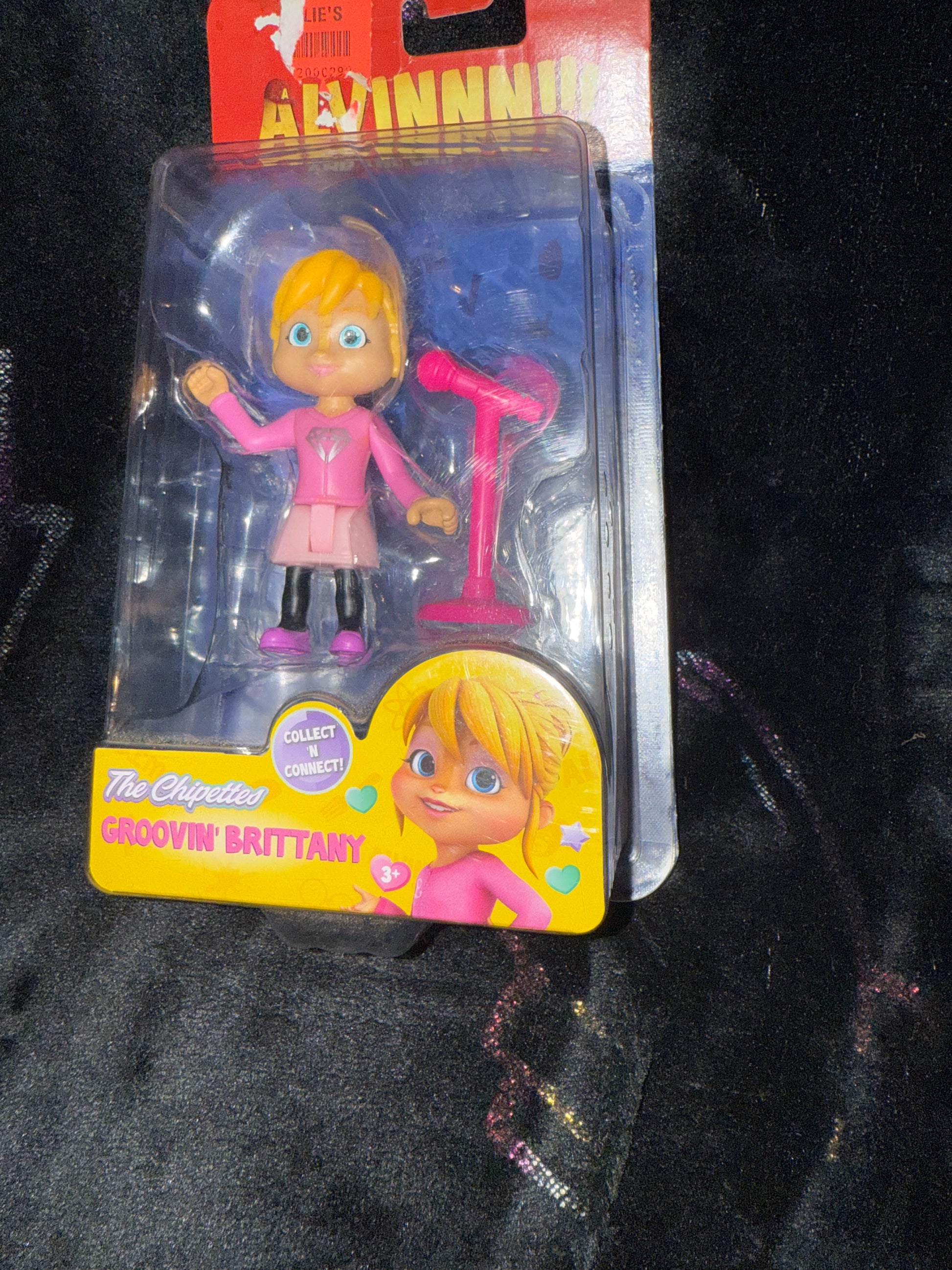 Alvin and The Chipmunks Groovin Rockstar Fisher Price Brittany Figure Never Opened