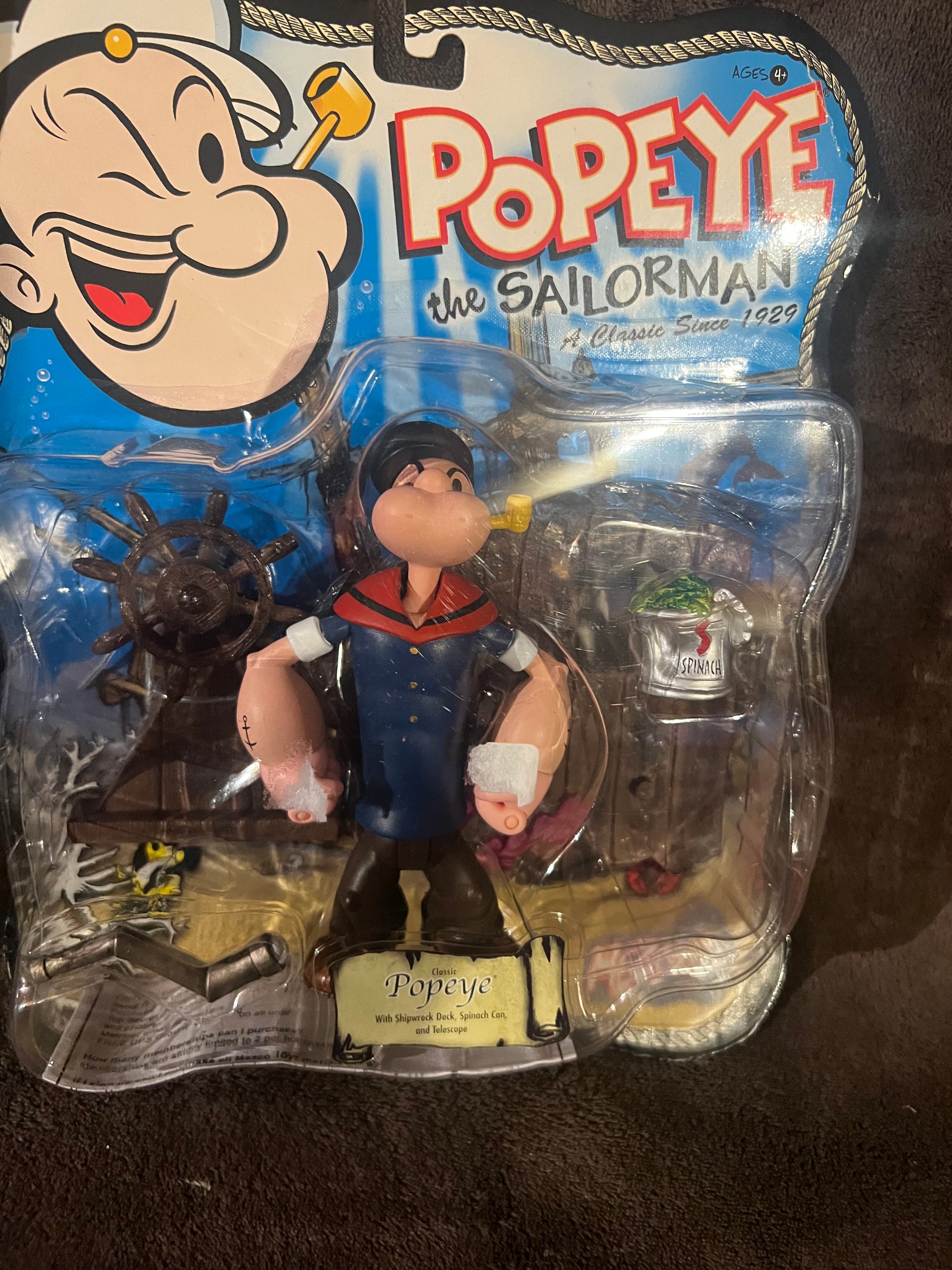 2001 Mezco Popeye The Sailorman Action Figure