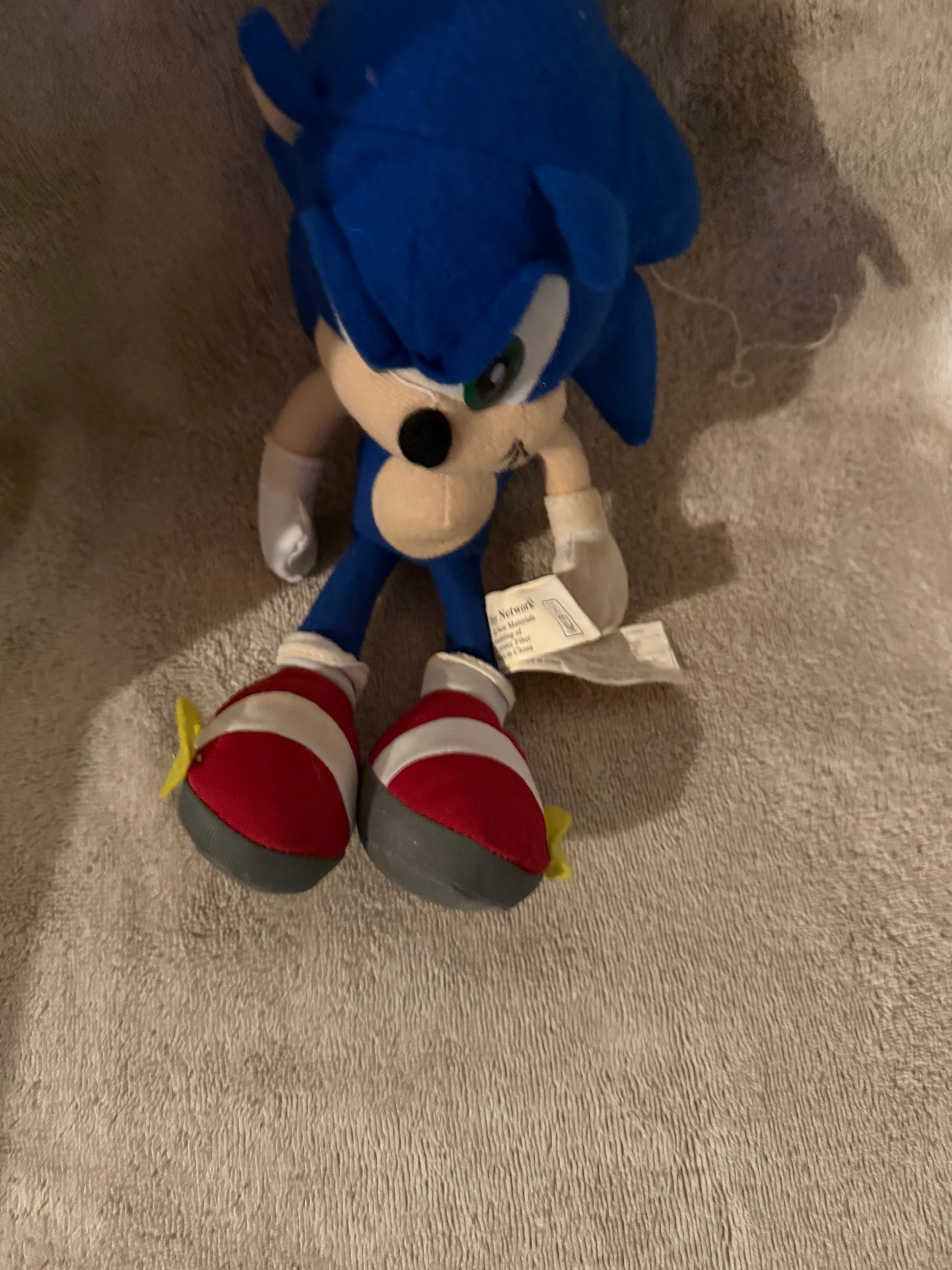 Sonic The Hedgehog Plush 12 inch doll