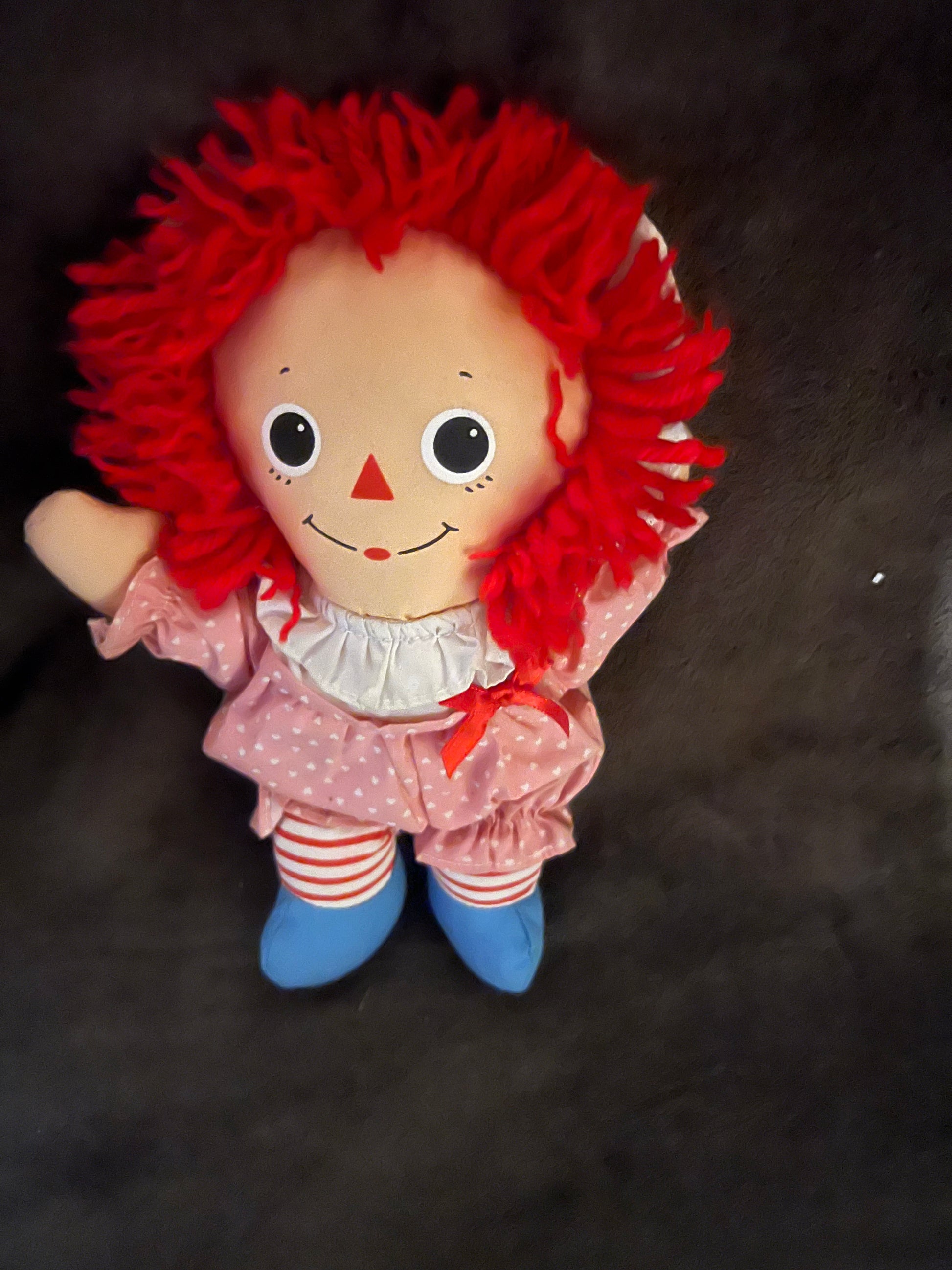 Raggedy Ann Plush Baby Doll Vintage