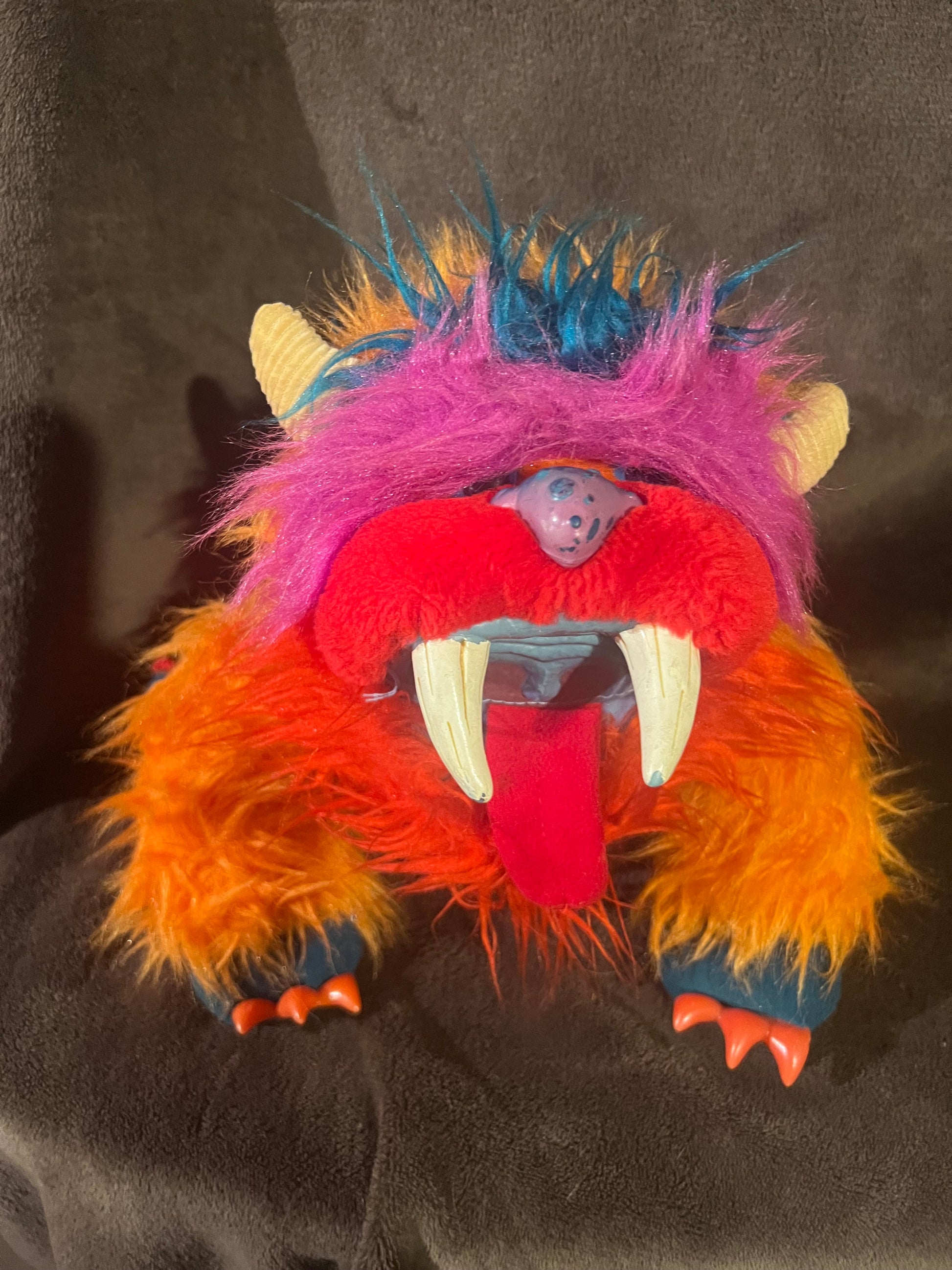 My Pet Monster Rare Gwonk Amtoy Plush Hand Puppet