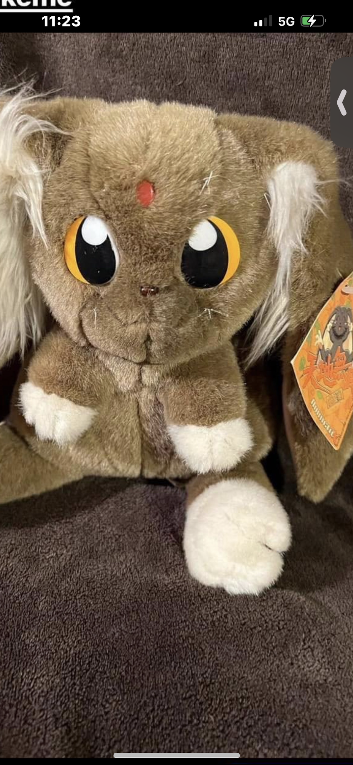 Tenchi Muyo Japan Rare Plush Vintage Doll With Tags 12 Inch