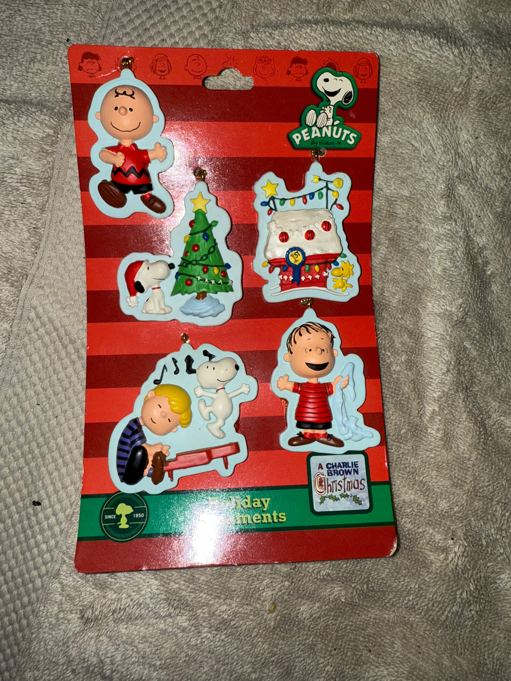 Peanuts Gang Vintage Ornaments set