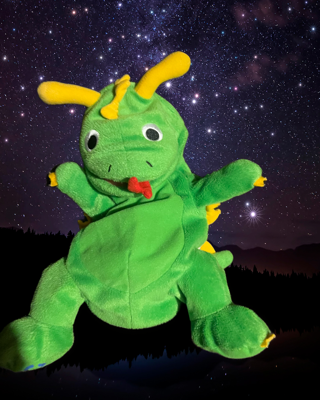 Baby Einstein Singing Dragon Rare plush doll