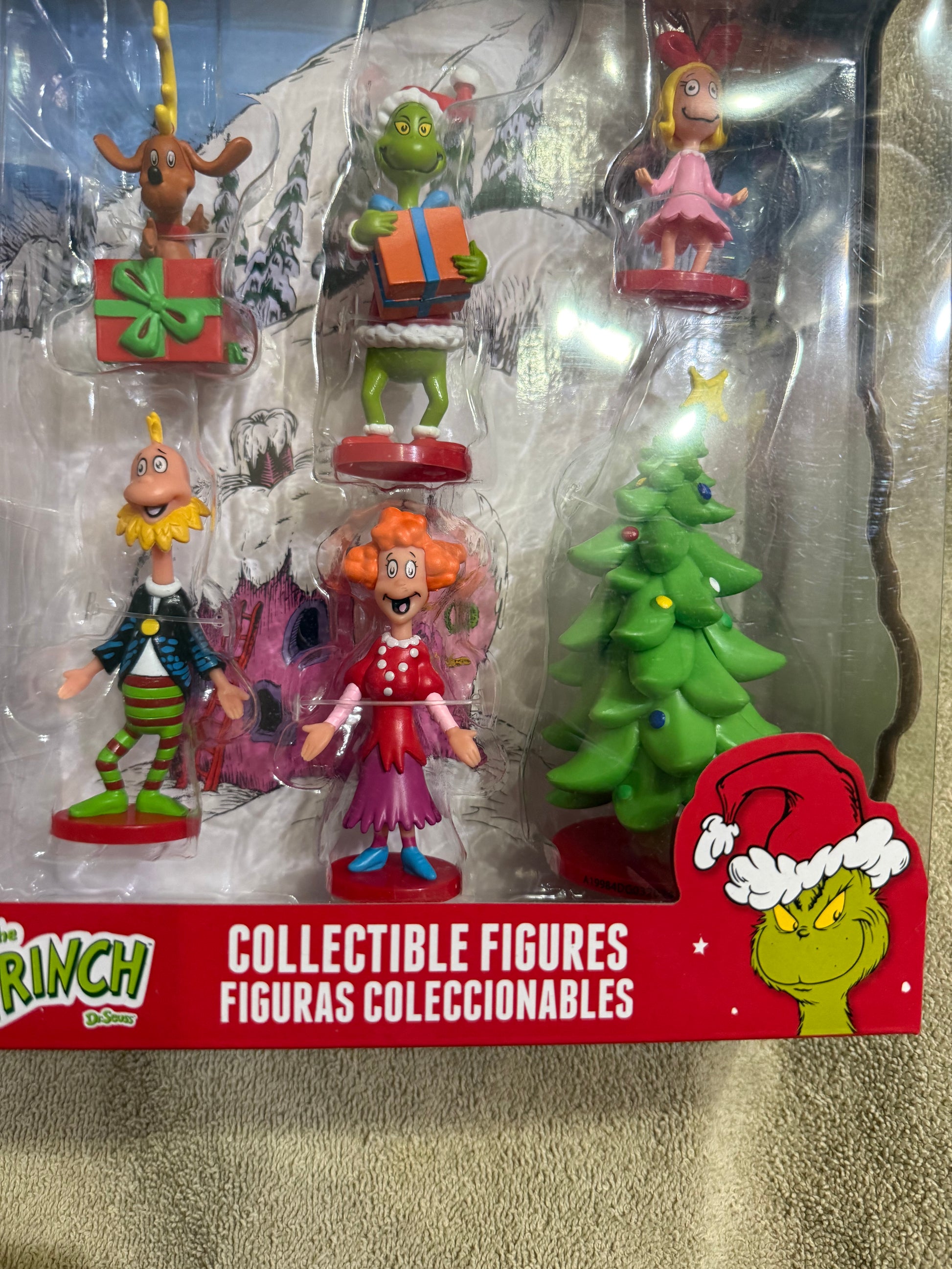 Grinch who Stole Christmas 6 Inch Figure Set
